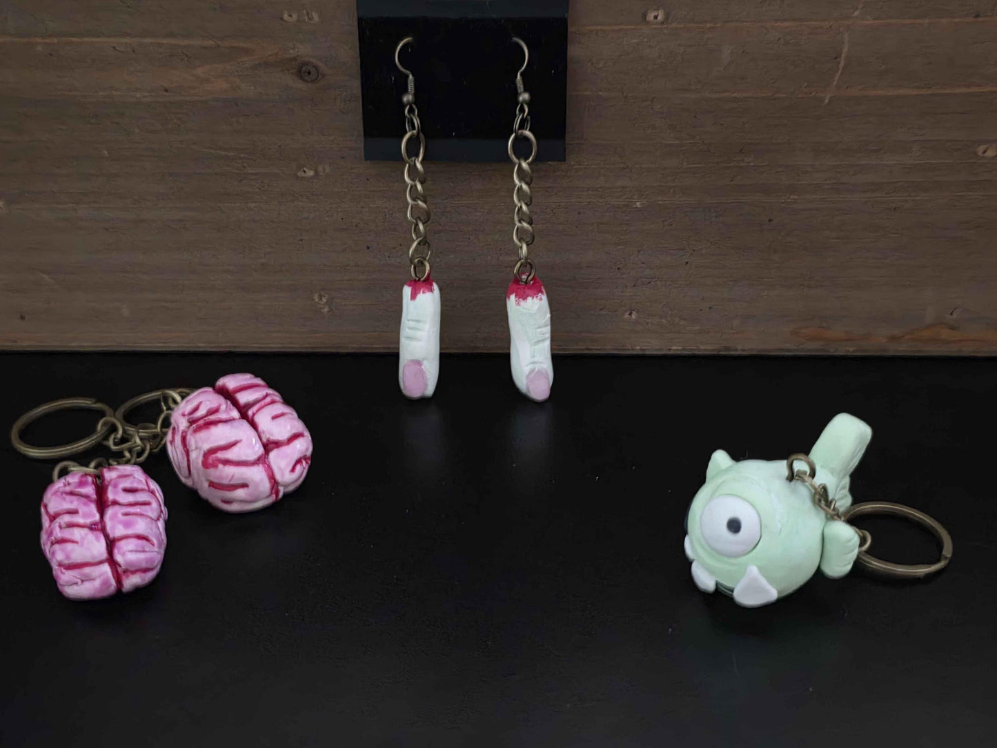 Zombie Finger Earrings