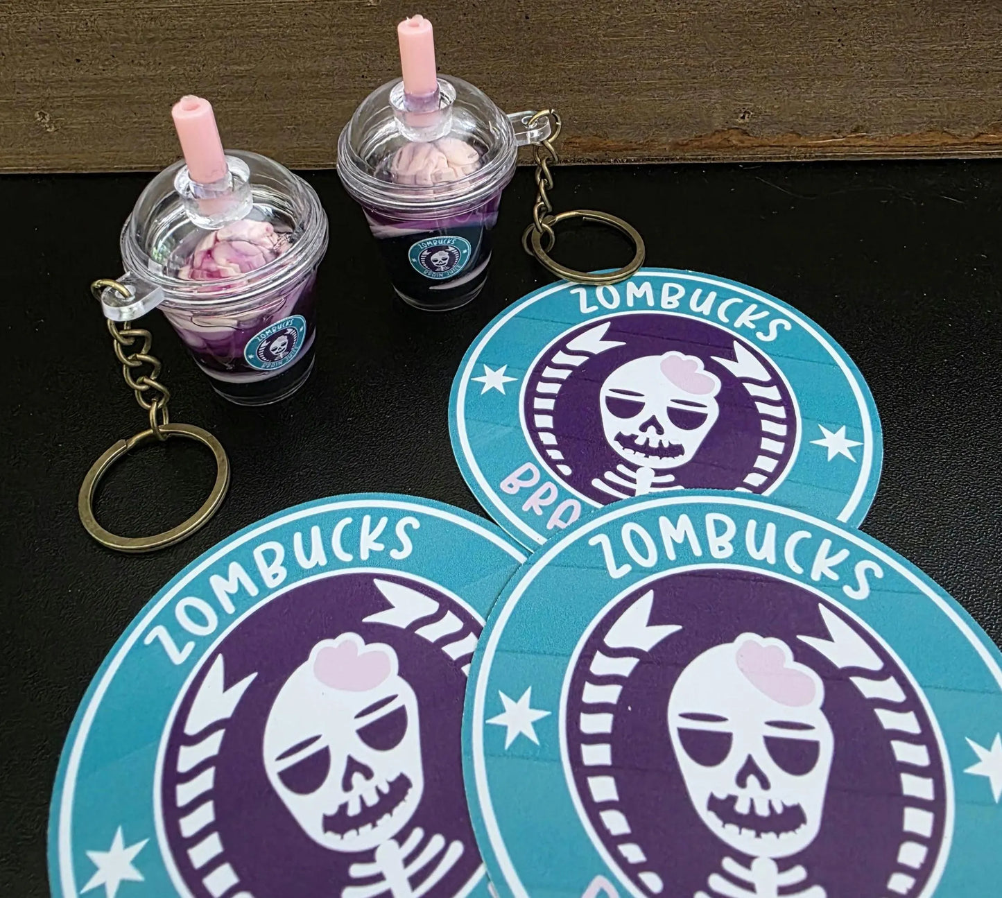 Brain Juice Keychain