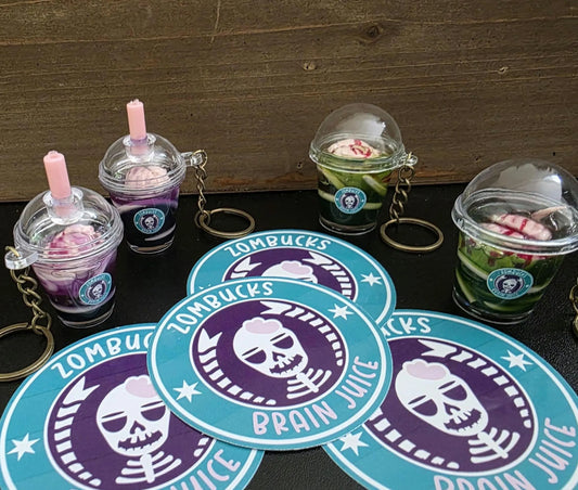 Brain Juice Keychain