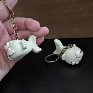 One Eye Fish Keychain
