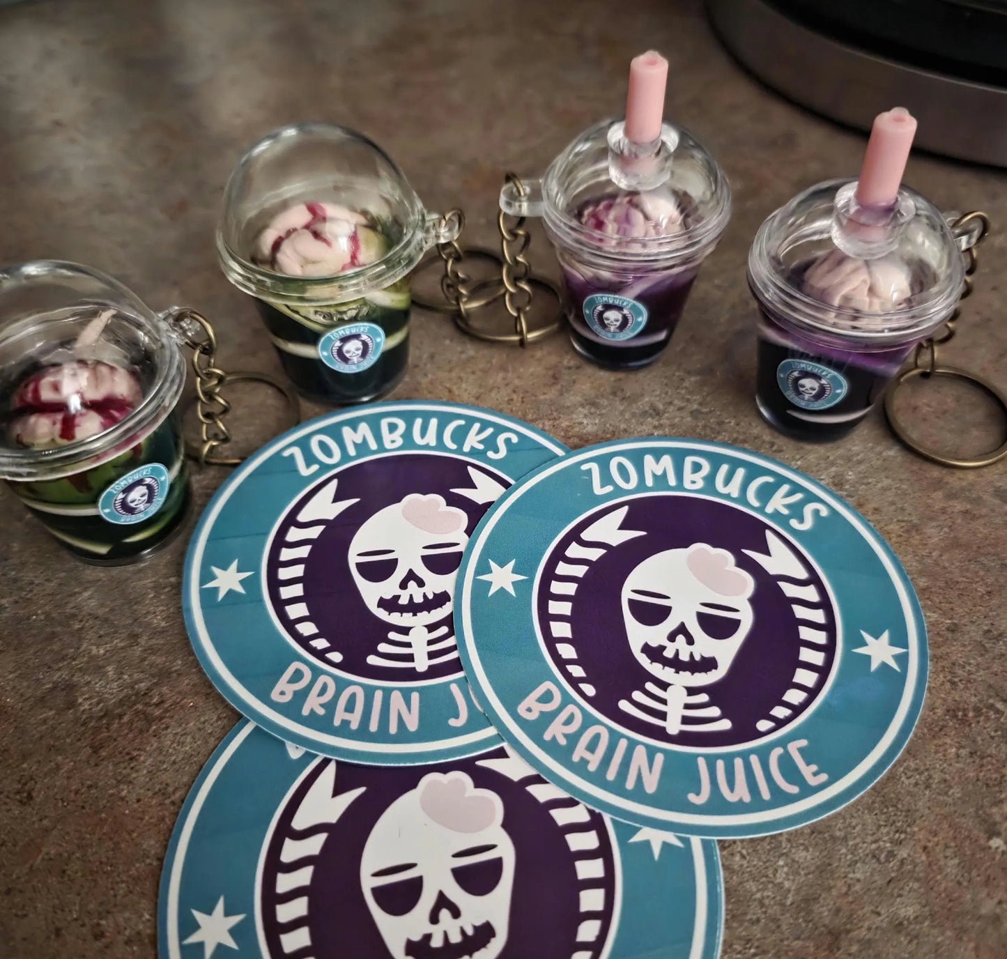 Brain Juice Keychain